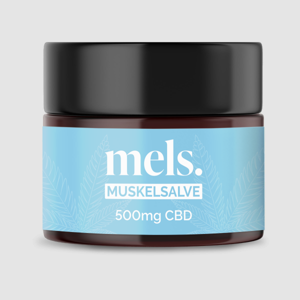 MELS MUSKELSALVE med CBD MELS CBD olje 100% økologisk Ferdig fortollet på lager i Norge